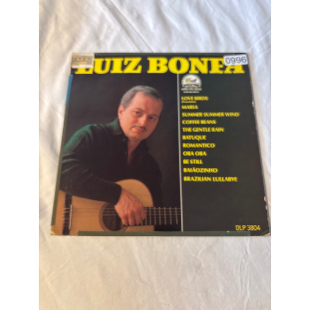 Dot Records Luiz Bonfa Vinyl LP 12" Black Good Promo Bossa Nova Jazz DLP 3804